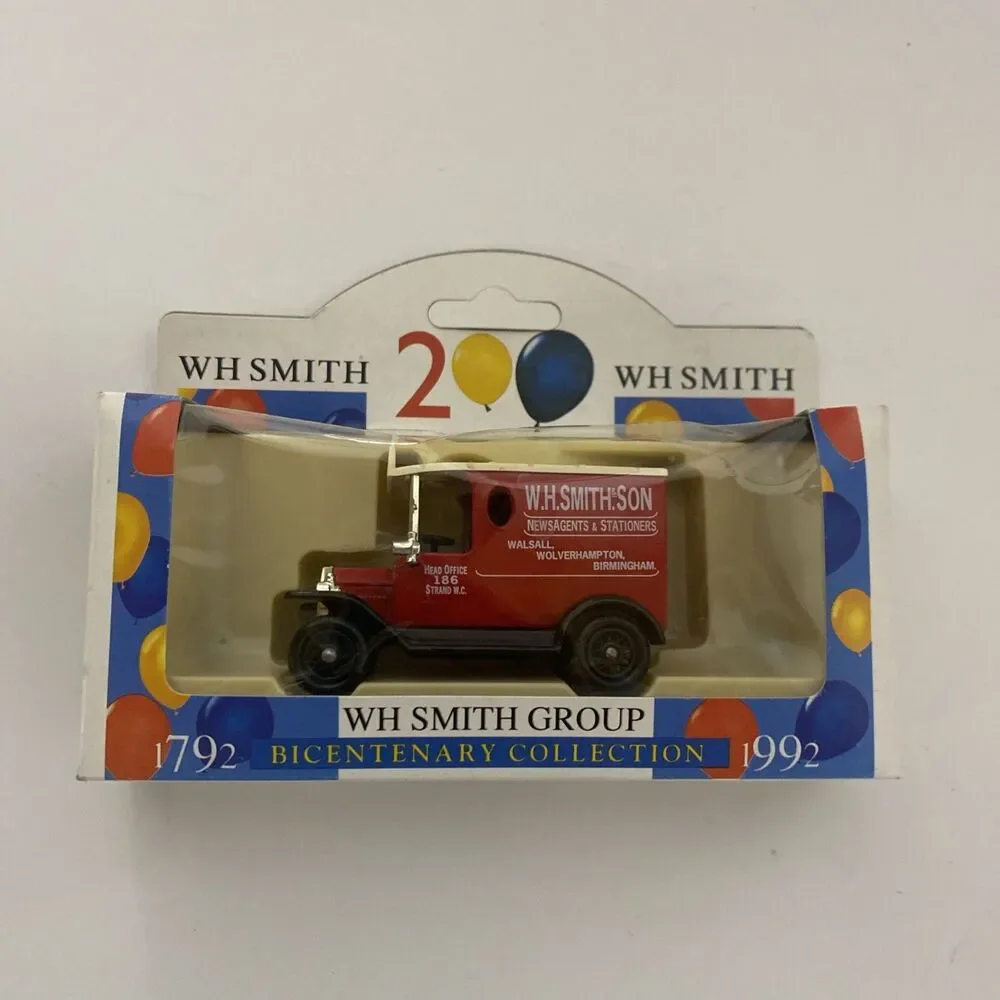 W H Smith Bicentenary Collection Die-cast Model Vintage Red Delivery Van